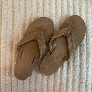 Women’s Rainbow Flip-flops Medium, 6.5-7.5